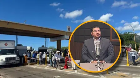 Manifestación de productores agrícolas es influenciado por un actor político: Rodolfo Valenzuela Manifestación de productores agrícolas es influenciado por un actor político: Rodolfo Valenzuela