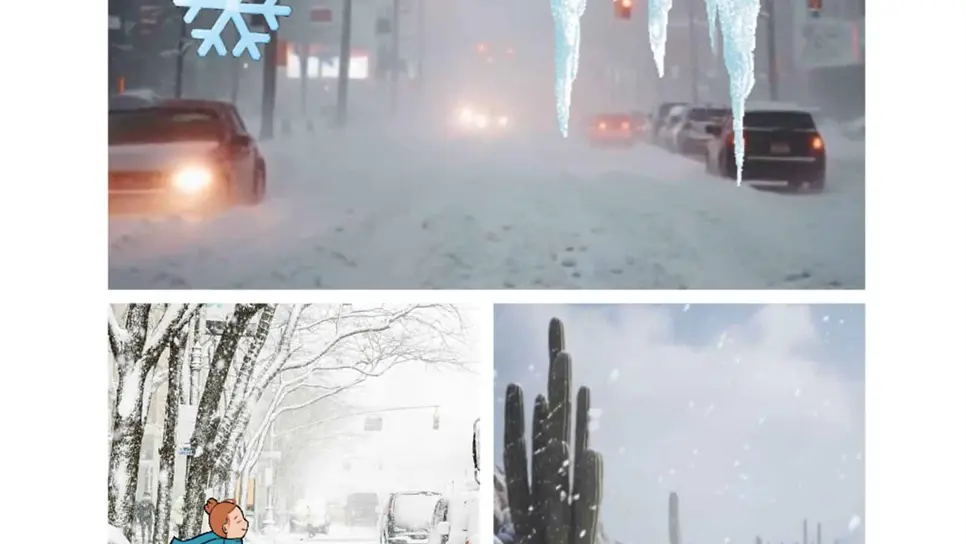 Aquí te explicamos como ocurren estos fenómenos que generando nieve