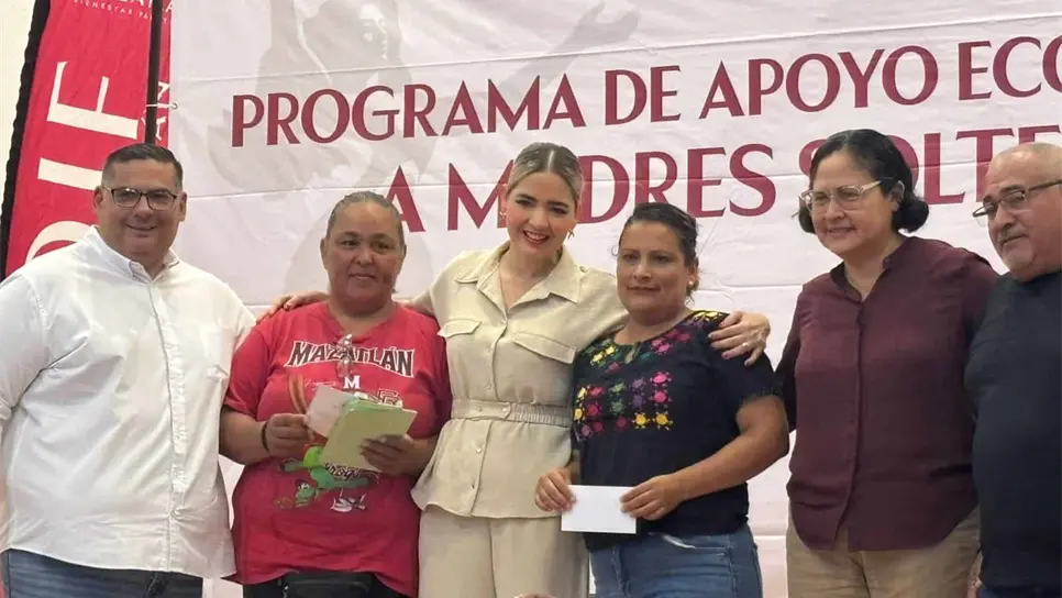 Cada madre soltera recibió 2 mil pesos