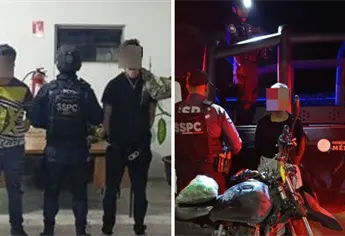 Con drogas, armas y equipo táctico detienen a tres hombres en Mazatlán