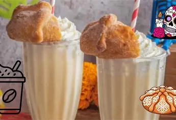 ¿Calor en Día de Muertos? Prepara este Frapuccino de Pan de Muerto (Receta fácil)