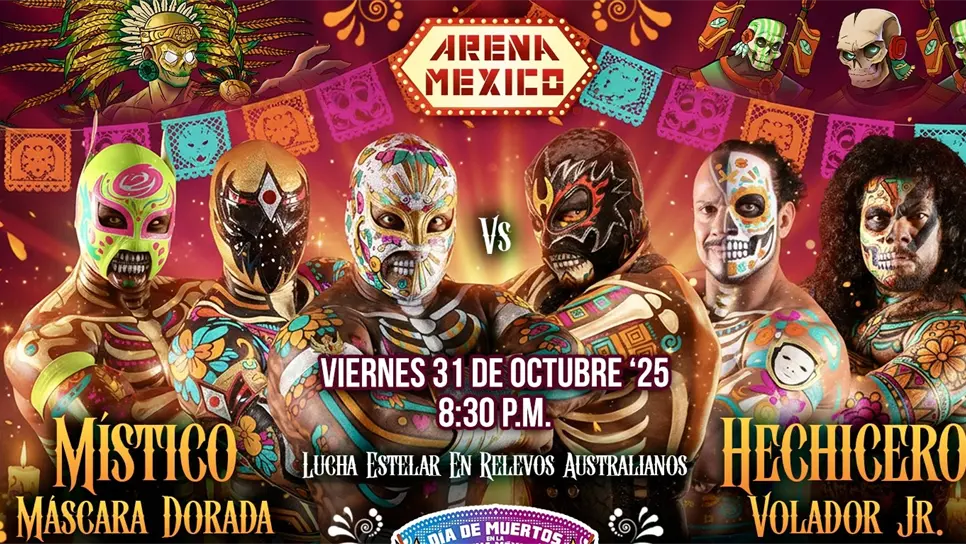 Grandes luchadores se enfrentarán en la Arena México. (FOTO: CMLL).