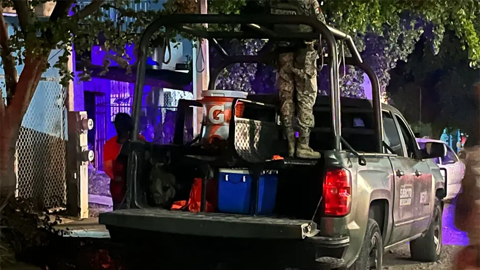 Militares sitiaron la zona. (FOTO: Luis Ramírez).