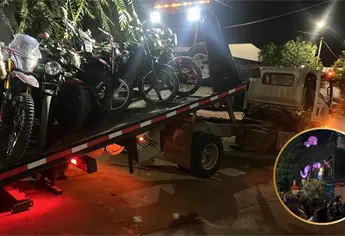 “Mortalikos” desisten de “Rodada del Terror” en Los Mochis; aseguran 20 motos