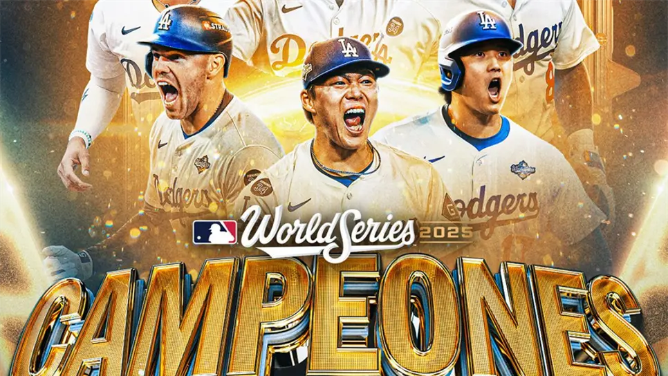 Dodgers de Los Angeles, campeones de la Serie Mundial 2025 en extra innings