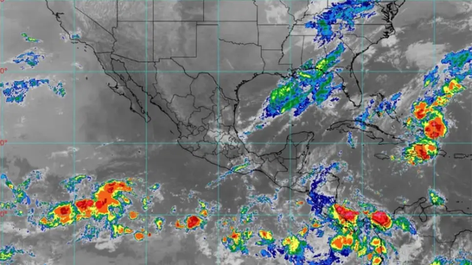 FOTO: La temporada de huracanes 2025 en México está por terminar, pero el Servicio Meteorológico Nacional (SMN) mantiene vigilancia sobre una zona de baja presión en el Pacífico