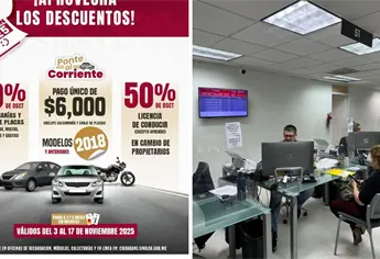 Hoy inician los descuentos de hasta el 80% en trámites vehiculares del SATES