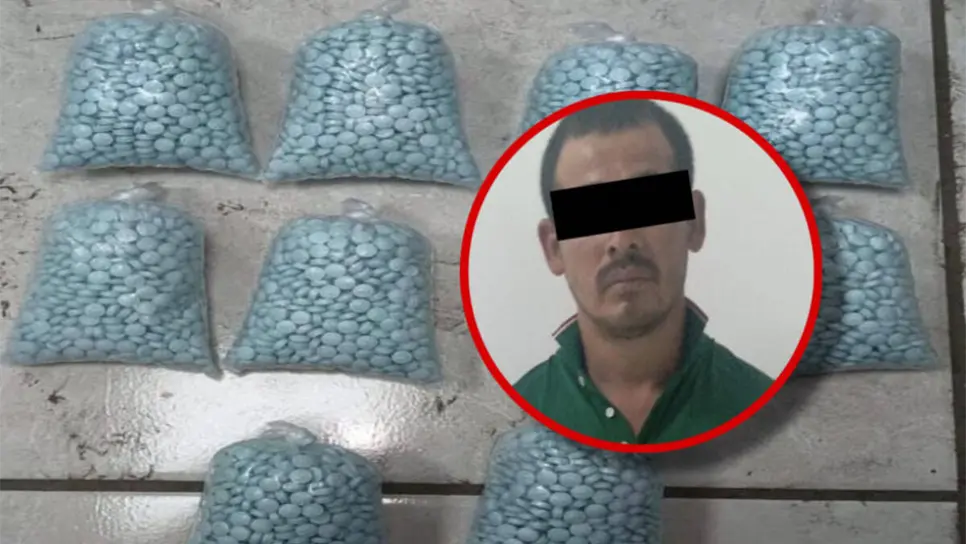 Detienen a dos sujetos con más de 10 mil pastillas de fentanilo en colonia Bicentenario, Culiacán