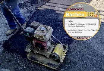 MazBacheton: Estas son las vialidades que se rehabilitarán esta semana en Mazatlán