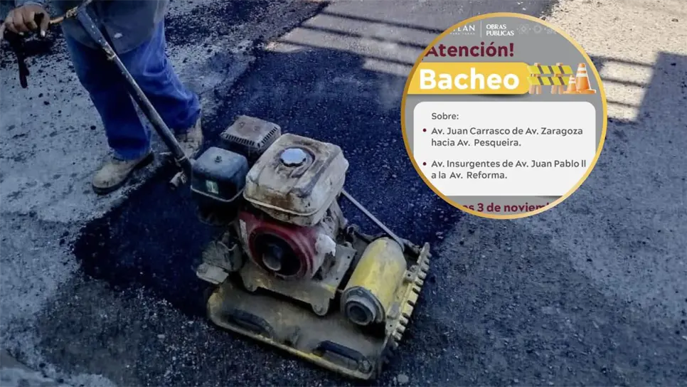 MazBacheton: Estas son las vialidades que se rehabilitarán esta semana en Mazatlán