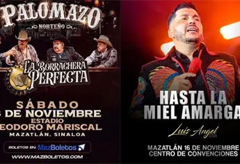 Estos son los eventos musicales y culturales de Noviembre en Mazatlán