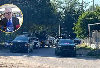 Rocha Moya descarta captura de personaje importante en operativo en La Brecha, Guasave