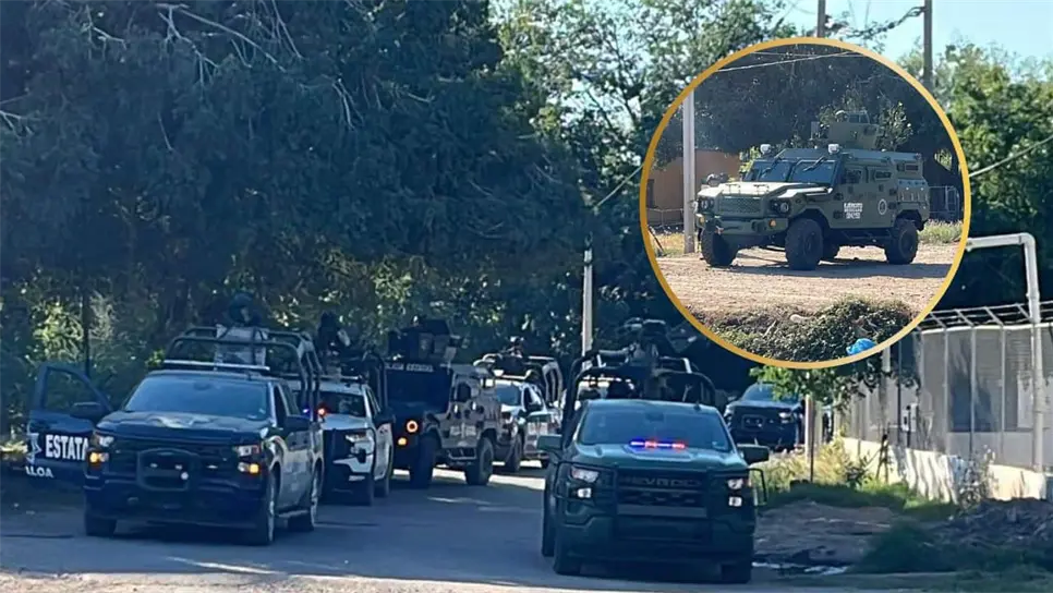 Abaten a 13 sicarios en La Brecha; hay 4 detenidos, 9 rescatados y vehículos asegurados