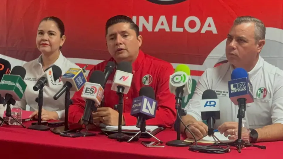 FOTO: l PRI Sinaloa, a través de César Gerardo Lugo, critica el recorte del 19% a seguridad en el presupuesto 2026, calificando la estrategia de Morena como un fracaso