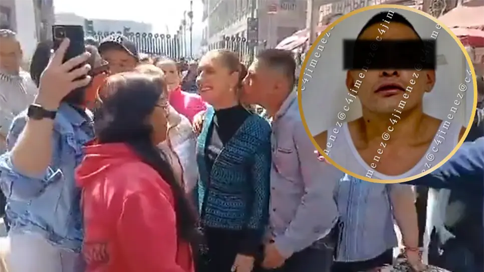 El periodista Carlos Jiménez compartió una imagen del sujeto. (FOTO: Cortesía).