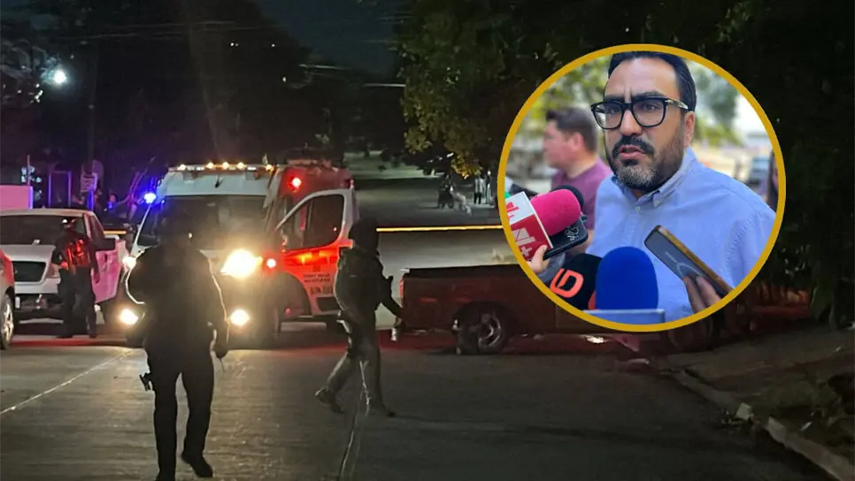 FOTO: El alcalde de Culiacán, Juan de Dios Gámez Mendívil, lamentó el asesinato de Carlos Danilo Burgos, exdirector de Panteones municipales