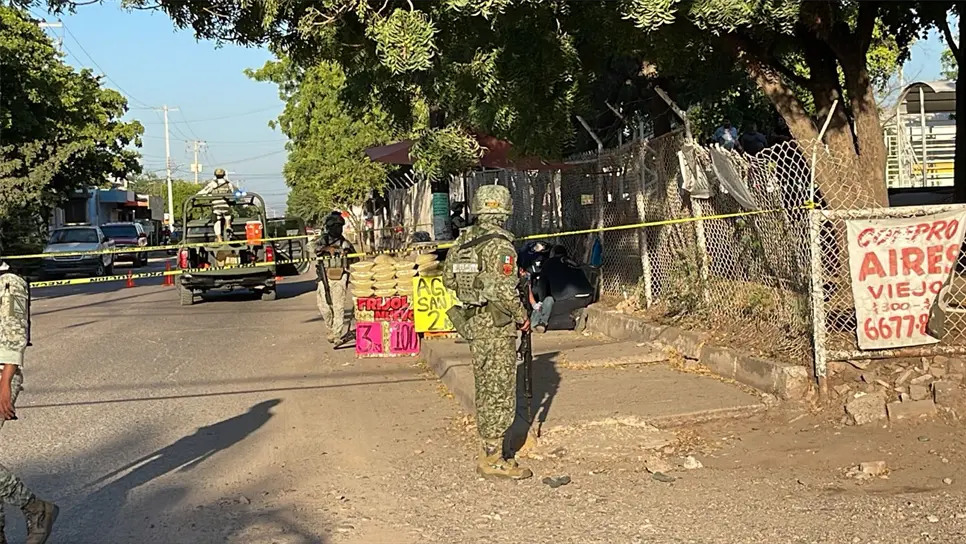 Los hechos ocurrieron frente a un puesto de venta de frijol y aguacate. (FOTO: Luz Noticias).