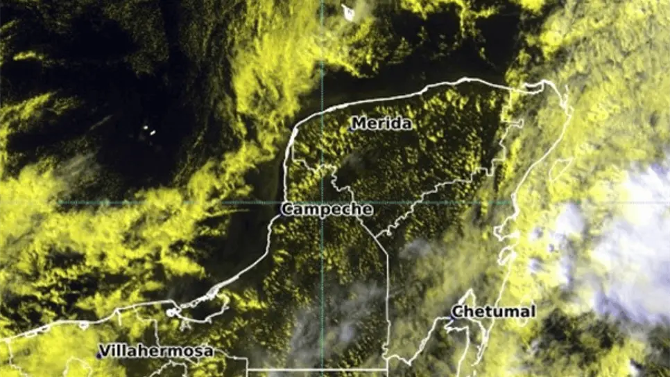 En las próximas horas se esperan lluvias en la Península de Yucatán. (FOTO: Conagua).