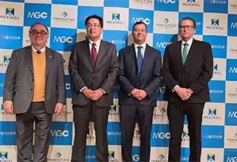 Mexinol y Mitsubishi firman histórico acuerdo para compraventa de metanol