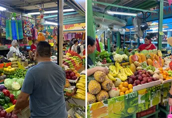 Estos son los precios actuales de la canasta básica en este mercado de Mazatlán