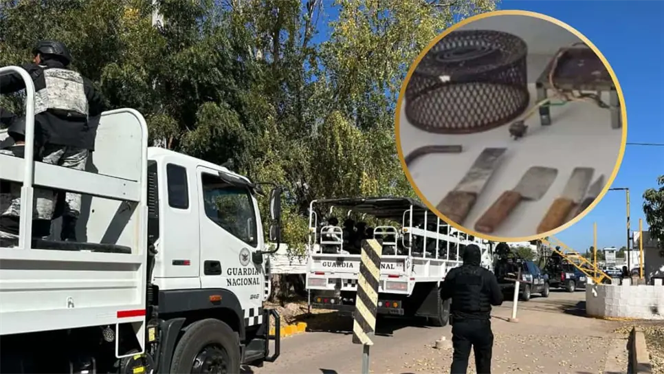 Catean el CECJUDE de Goros II en Ahome; decomisan cuchillos, puntas y teléfonos celulares