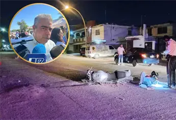 “Sí estaba señalizada la zanja donde cayó el motociclista, pero la luz se apagó”: Obras Públicas Ahome