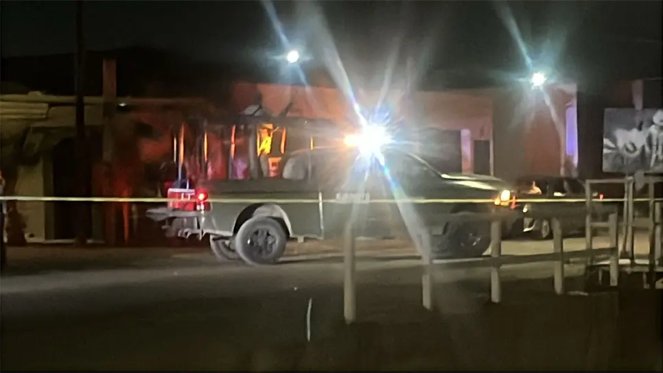 En pleno convivio balean a dos hombres en Rincon del Parque, Culiacán