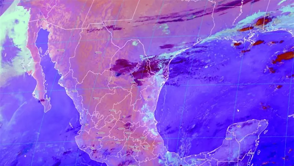 Durante este domingo se observaron bancos de niebla en distintas zonas. (FOTO:  Conagua).