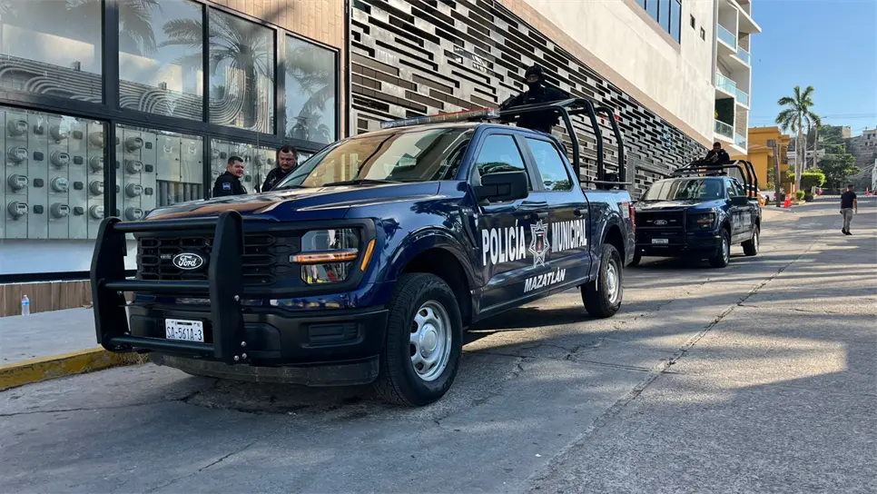 El secretario de Seguridad afirmó que en Mazatlán la seguridad era buena. (FOTO: Enrique Chan).