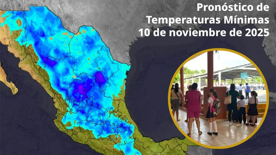 FOTO: El Frente Frío 13 provoca temperaturas de hasta -15 °C, lluvias torrenciales y suspensión de clases en varios municipios