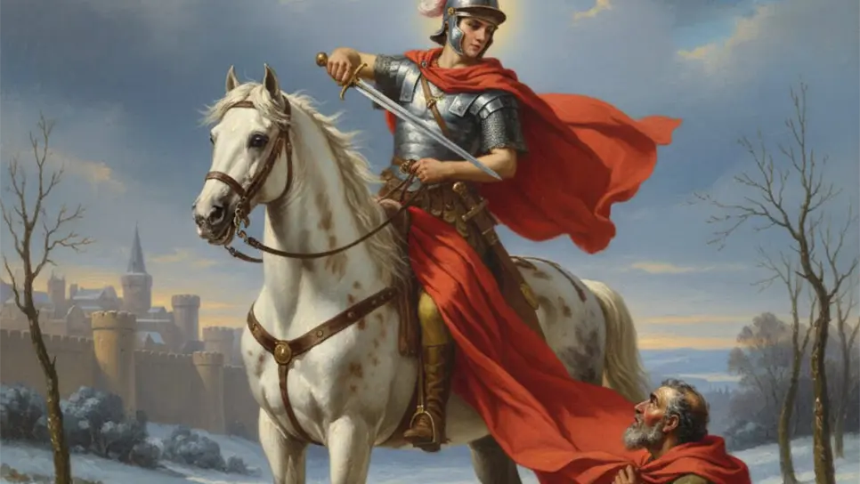 FOTO: San Martín de Tours, patrono de los soldados, y San Bartolomé de Grottaferrata, patrono de los estudiosos, son recordados hoy