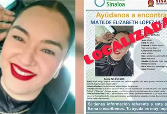 Localizan con vida a Matilde Elizabeth; había desaparecido en Halloween en Mazatlán