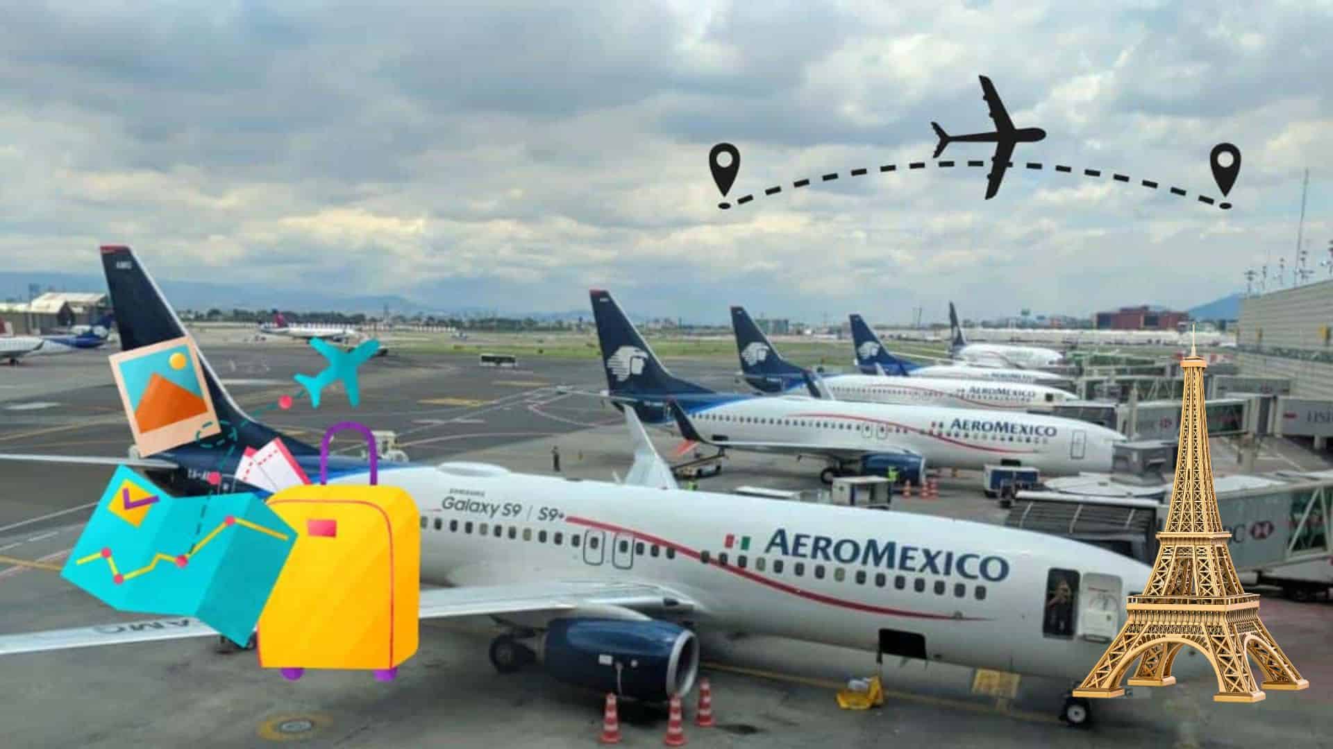 Aeroméxico estrena estas 2 NUEVAS rutas a Europa desde el AIFA en 2026