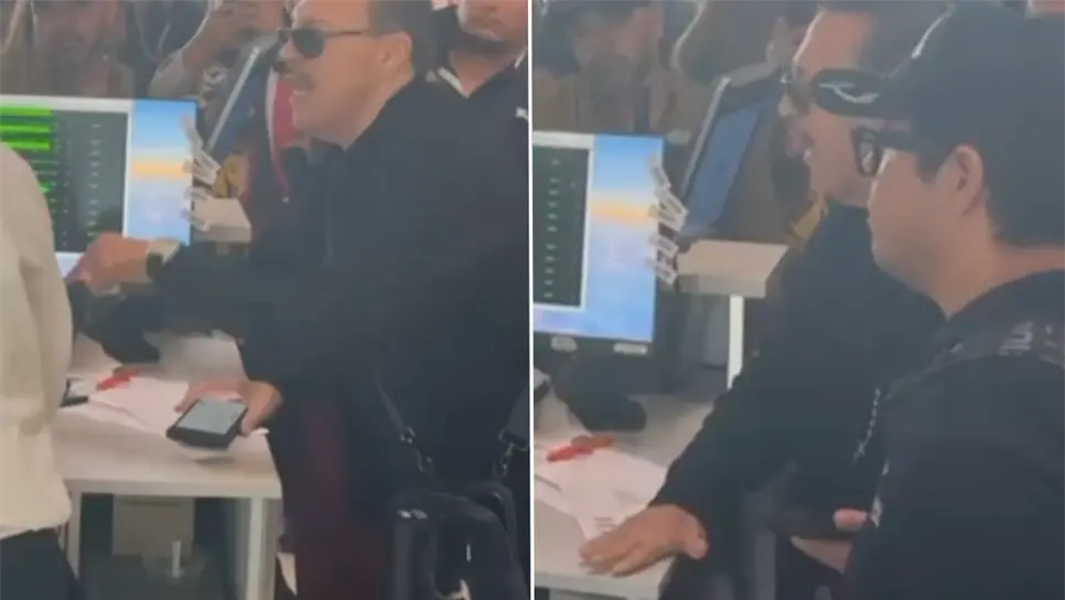 El incidente fue captado en video y rápidamente se viralizó en redes. (FOTO: X).