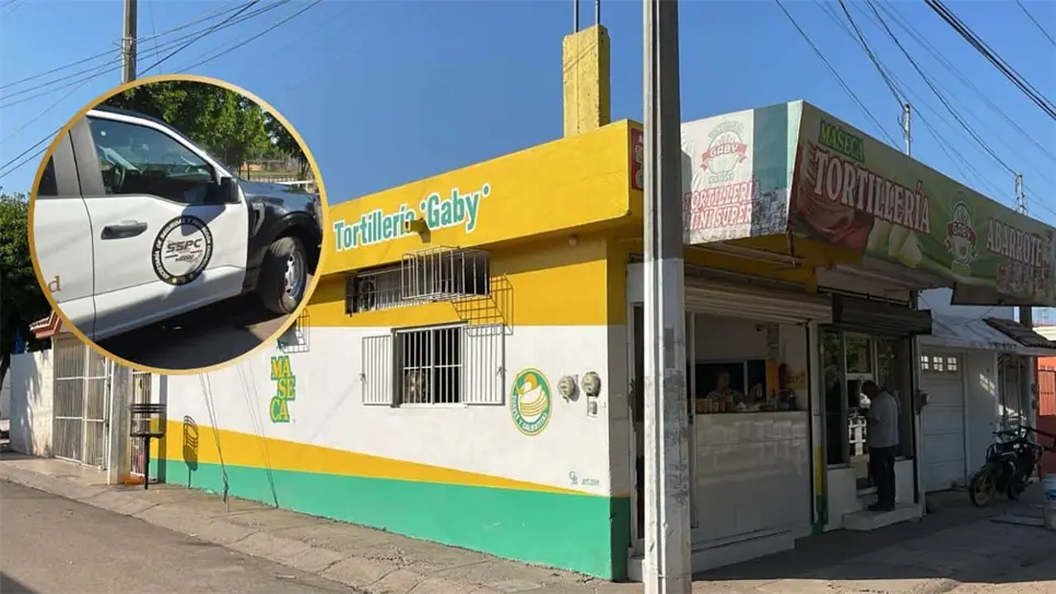 Privan de la libertad a un hombre en una tortillería en Villa Fontana en Culiacán