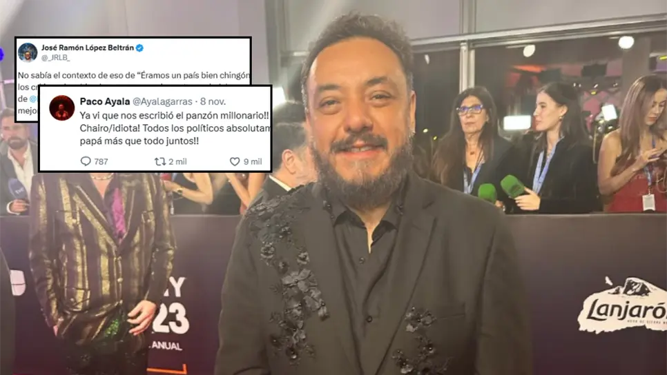 La discusión se extendió por varios tuits. (FOTO: X).