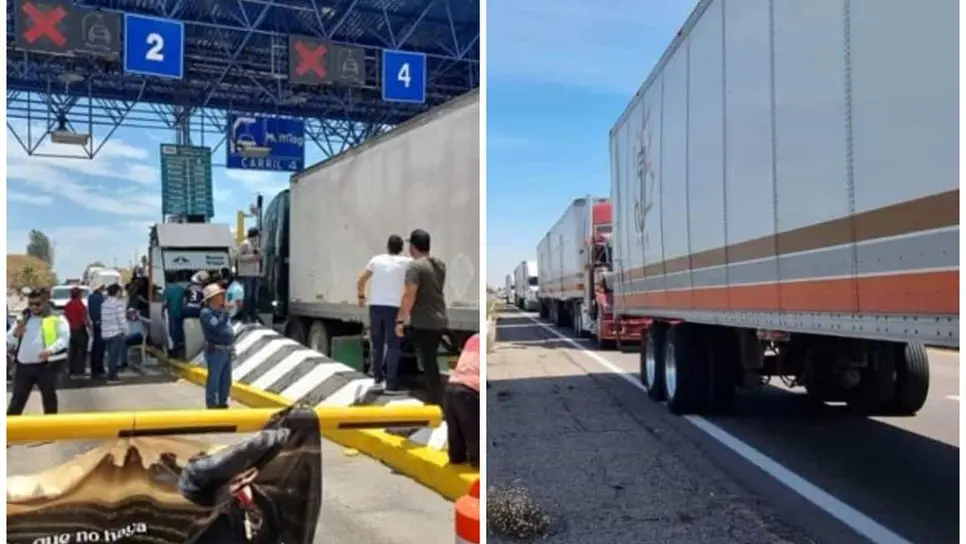 FOTO: Se prevé que el Paro Nacional de transportistas y agricultores afecte 25 estados