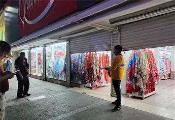 PC Ahome clausura tienda Parisina en el centro de Los Mochis