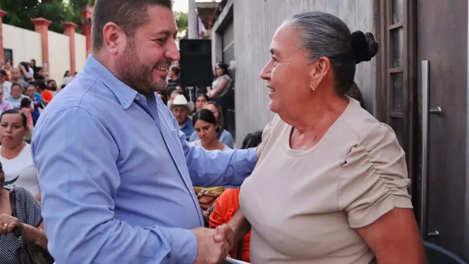 FOTO: José Paz López Elenes reiteró el interés de su gobierno por mejorar las condiciones de vida de los badiraguatenses