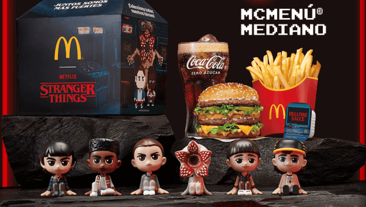 Stranger Things llega a McDonalds: ¿dónde conseguir estas figuras de edición limitada?