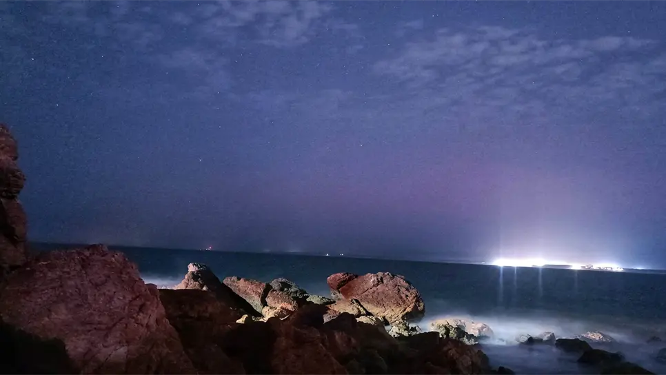 Un gran espectáculo se vio en el cielo nocturno de Mazatlán. (FOTO: Sociedad Astronómica Mazatleca).