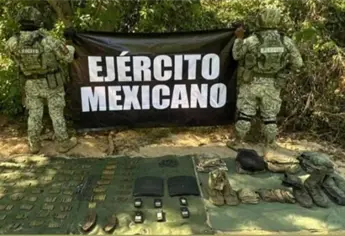 Decomisan equipo táctico y armas en operativos militares en Concordia