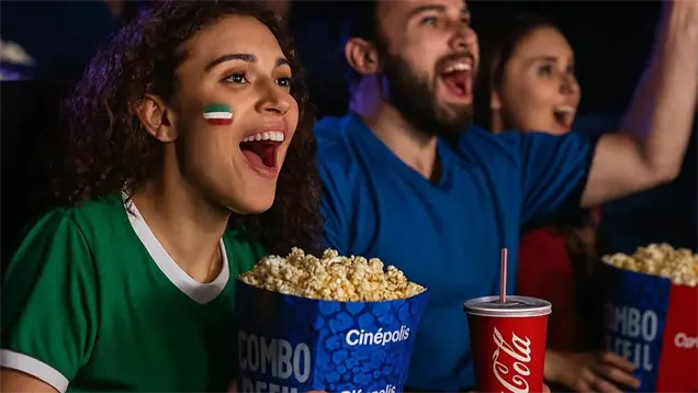 Cinépolis te invita al Mundial 2026: descubre los combos Coca-Cola que te hacen ganar Cinépolis te invita al Mundial 2026: descubre los combos Coca-Cola que te hacen ganar