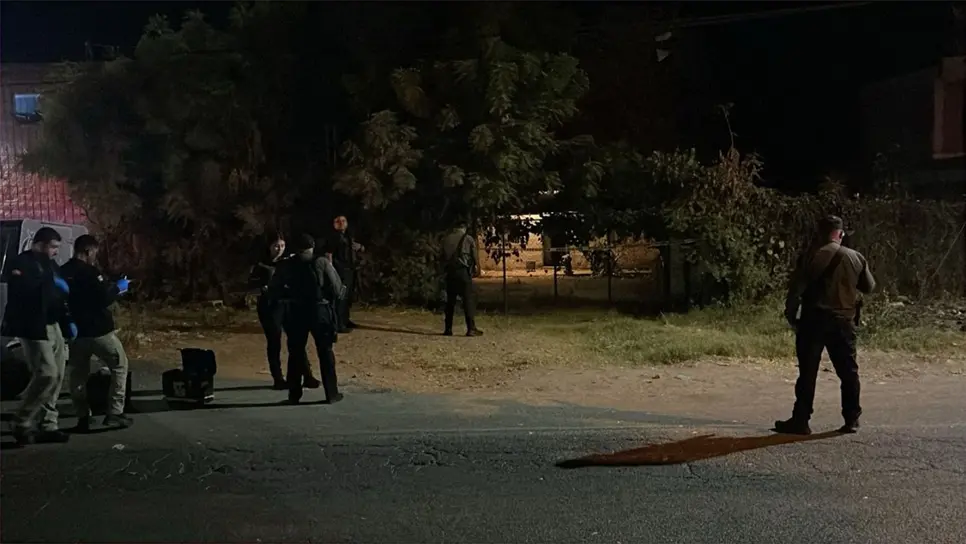 La zona fue asegurada por elementos de la Policía Municipal mientras se realizaban las diligencias