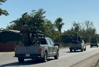 Convoyes de la Marina recorren comunidades de Guasave, Juan José Ríos y municipio de Sinaloa