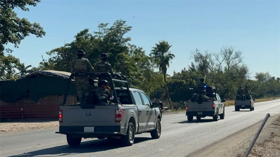 Convoyes de la Marina recorren comunidades de Guasave, Juan José Ríos y municipio de Sinaloa