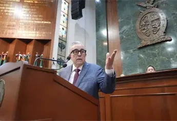 Rocha Moya confirma presentación de su Cuarto Informe de Labores ante el Congreso el 26 de noviembre