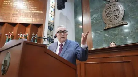 Rocha Moya confirma presentación de su Cuarto Informe de Labores ante el Congreso el 26 de noviembre Rocha Moya confirma presentación de su Cuarto Informe de Labores ante el Congreso el 26 de noviembre