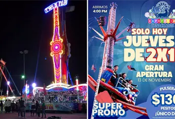 ¡Diversión al doble! la Expo Feria Canaco en Mazatlán inicia este jueves con promoción en entradas