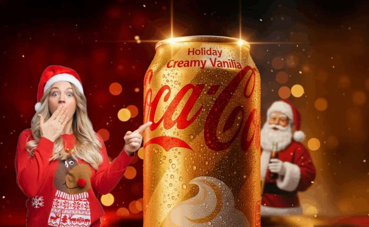 ¡Sabor a Navidad! Coca-Cola lanza su primer refresco navideño: así es y cuánto cuesta